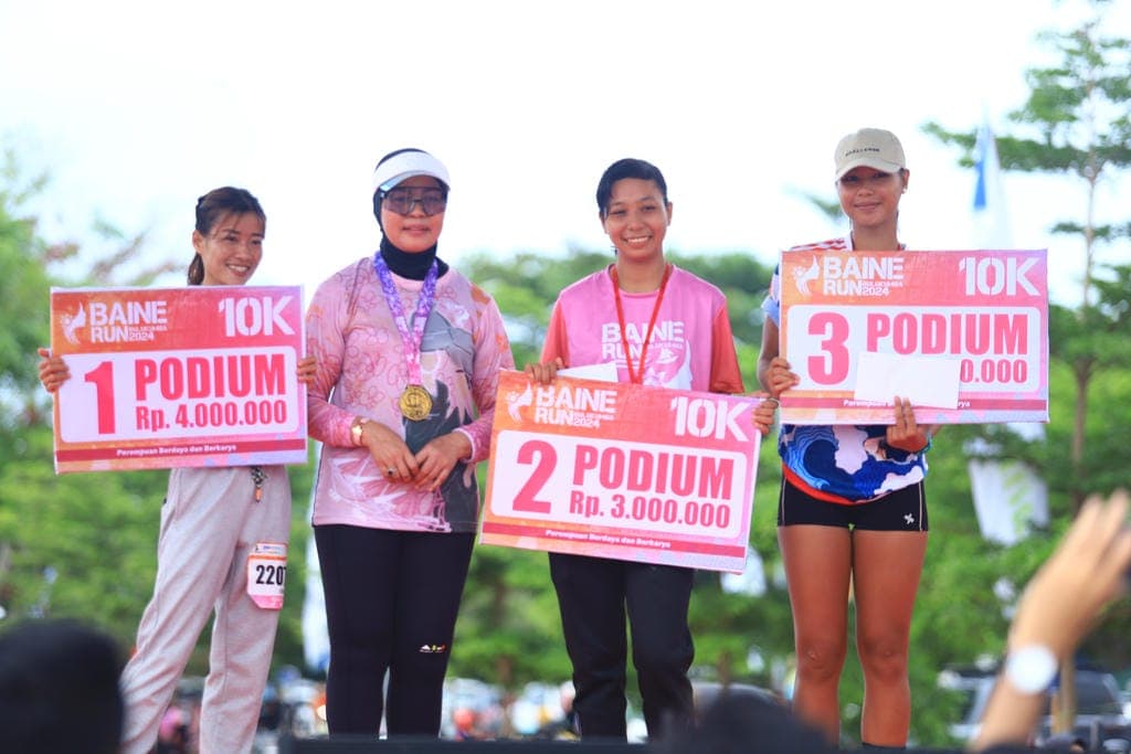 Winners Podium